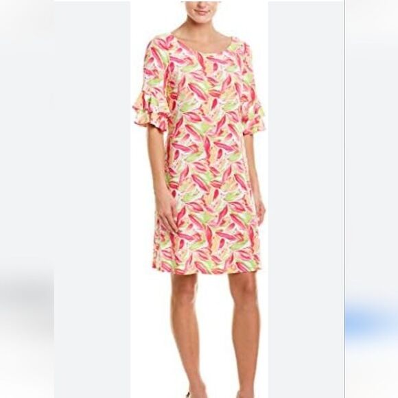 Pappagallo Multicolor Floral Dress - Picture 1 of 14